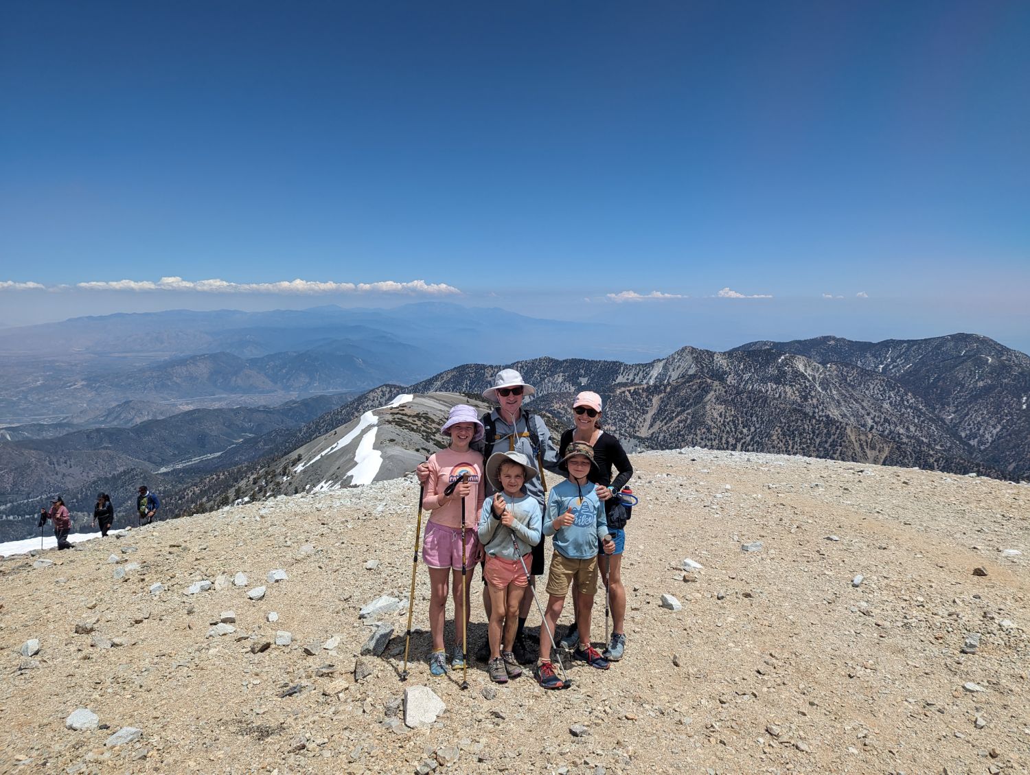 Top of Mt. Baldy, 10,064 feet